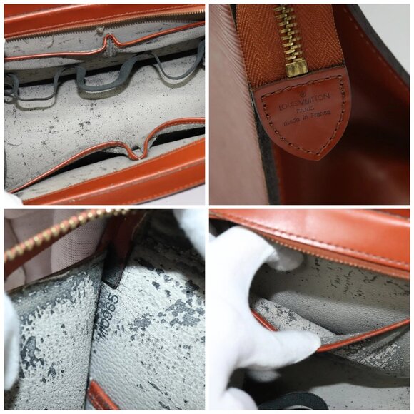 LOUIS VUITTON Epi Riviera Hand Bag Brown - Picture 15 of 16